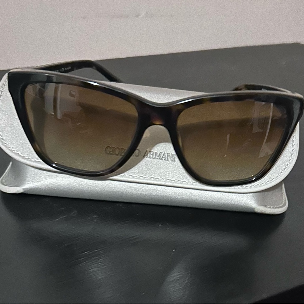 Giorgio Armani Black Frame Sunglasses